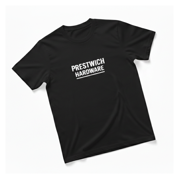 Prestwich Hardware Crew Neck Cotton T-Shirt