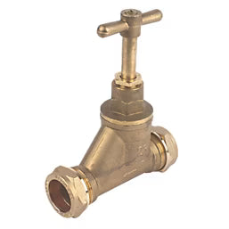 28mm Brass Stopcock Isolation Valve